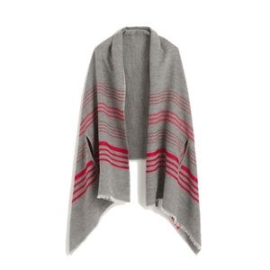 J. Crew Cape Poncho Scarf with Armholes O/S